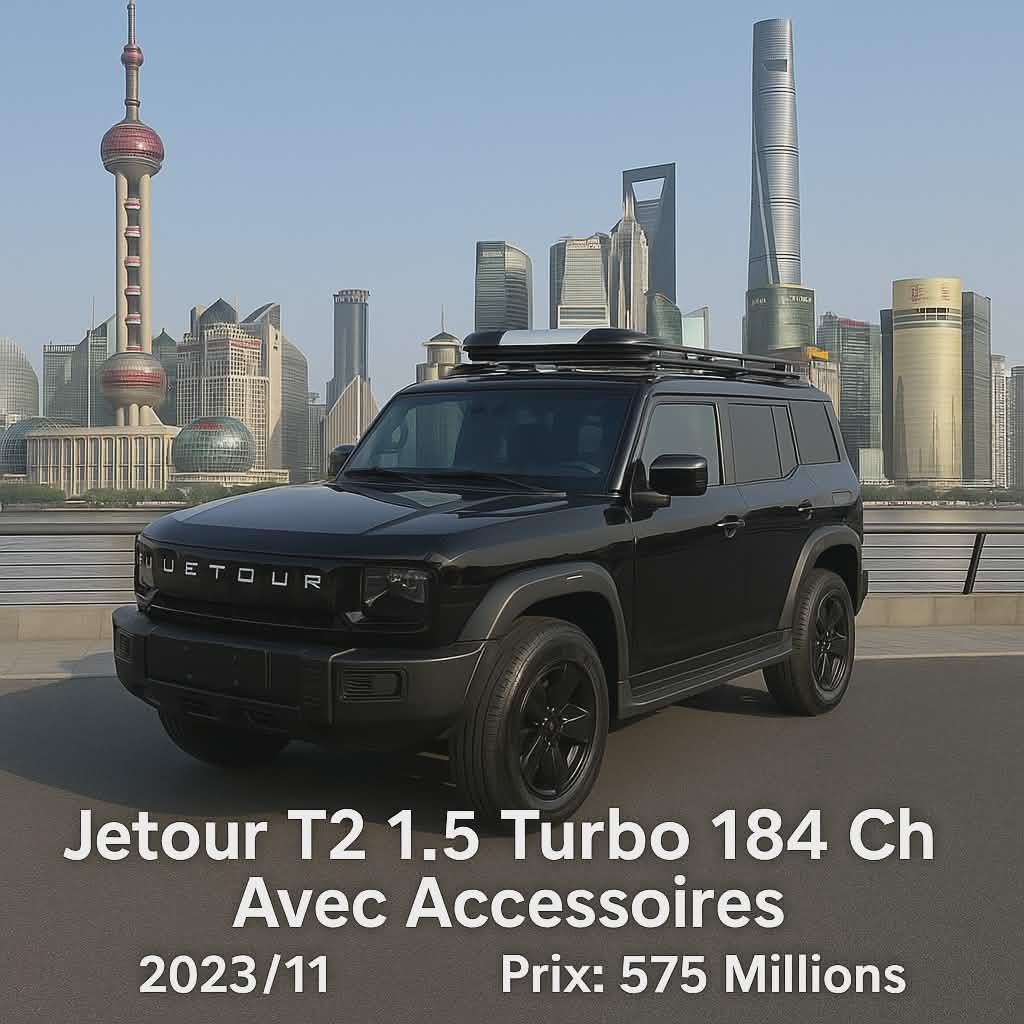 Jetour T2 2023 1.5TD 2WD Discovery PRO Avec Accesoires