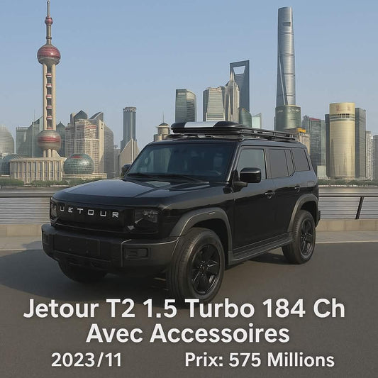 Jetour T2 2023 1.5TD 2WD Discovery PRO Avec Accesoires