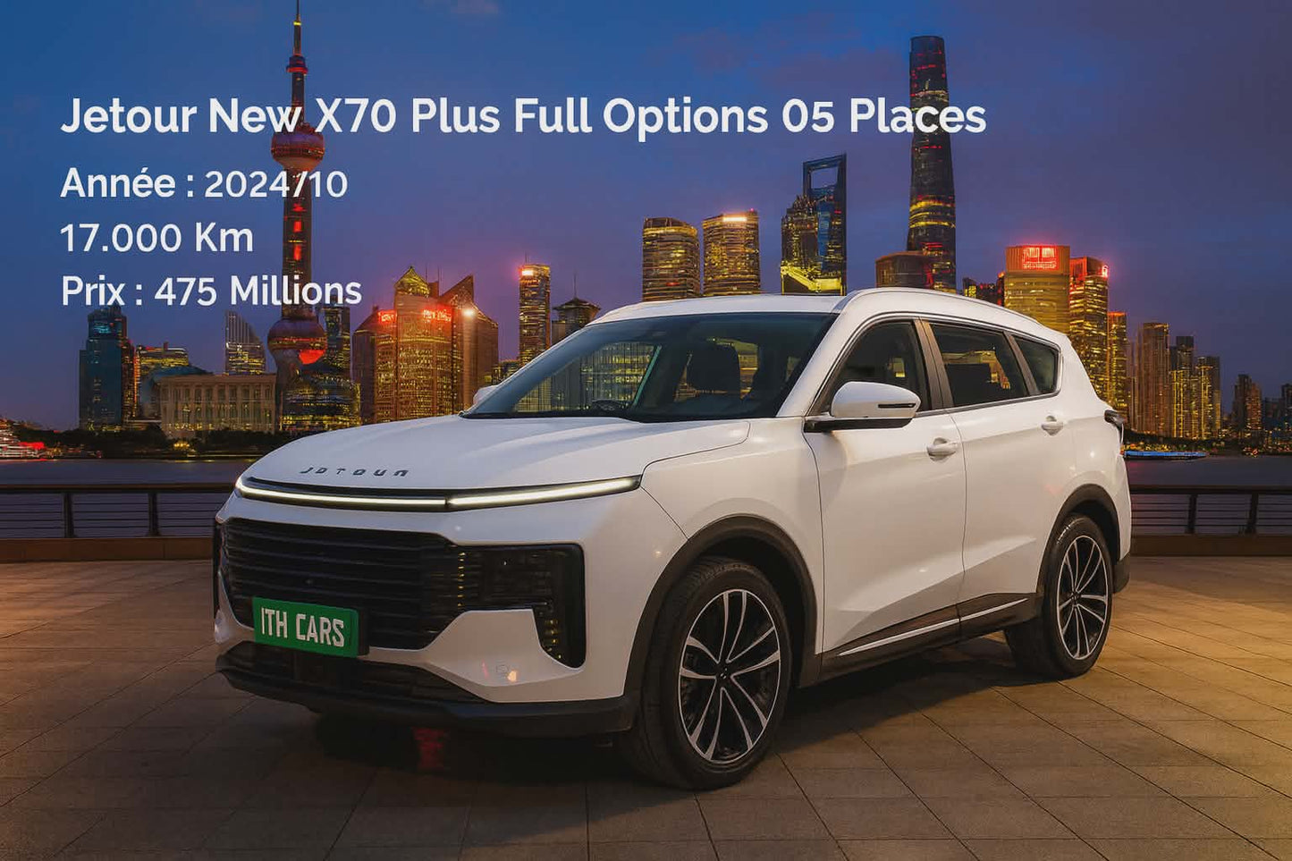 Jetour X70 PLUS 2024 1.5T 7DCT Édition Flagship 5 places Full Options