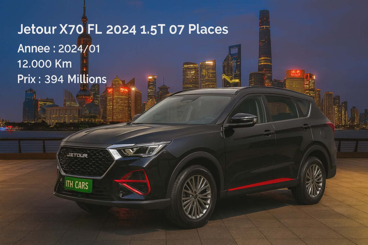 Jetour X70 FL 2024 1.5T DCT Beyond PRO+ 7 places